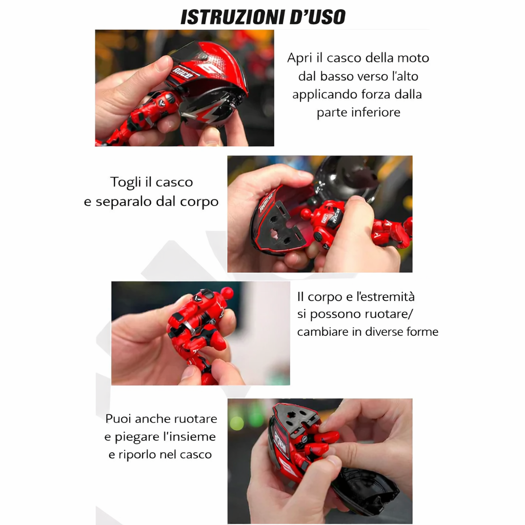 MiniBuddy - Racing Rider Figure